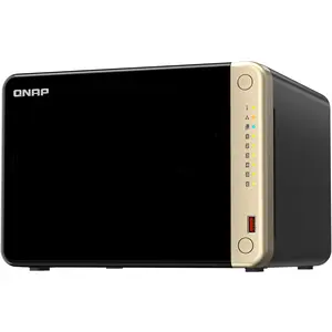 QNAP TS-664-8G (0 TB), NAS, Noir