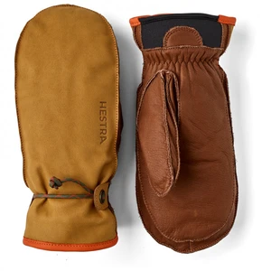 Hestra - Moufles de ski en cuir - Wakayama Mitt Cork/Brown  en Cuir - Taille 7 - Marron pas cher