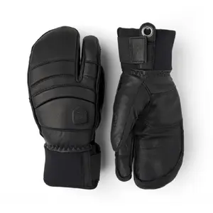 Hestra Fall Line 3 Finger - Gants ski Black / Black 8 pas cher