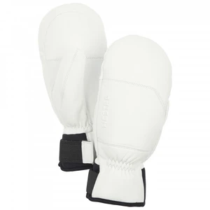 Hestra - Moufles de ski en cuir - Omni Mitt White  en Cuir - Taille 8 - BlancVendu paramazon