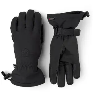 Hestra - Women's Powder Czone 5 Finger - Gants taille 6, noir pas cher