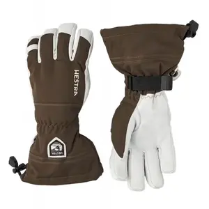 Hestra Army Leather Heli Ski - Gants ski Espresso 10