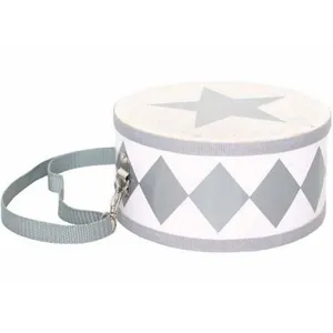 Jabadabado Tambour en bois silver pas cher