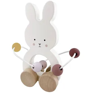 Jabadabado - Jouet en bois Boulier Lapin Jabadabado® - Jeux bois enfants pas cher