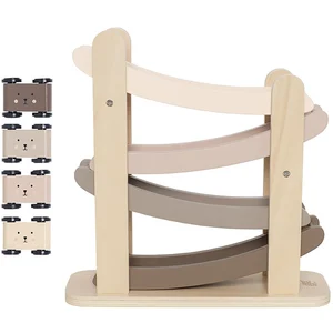 Jabadabado Circuit voiture en bois looping Nature pas cher