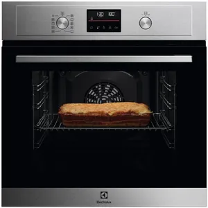 Four multifonction encastrable - Pyrolyse Electrolux COH4P46BX0 - Inox - Porte froide 56 x 59,4 x 59 cm pas cher