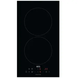 AEG IKB32300CB Noir Intégré 30 cm Plaque avec zone à induction 2 zone(... pas cher