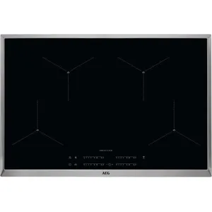Plaque à Induction - AEG - IAE84411XB - Céramique - Noir - 3200 W Boost pas cher