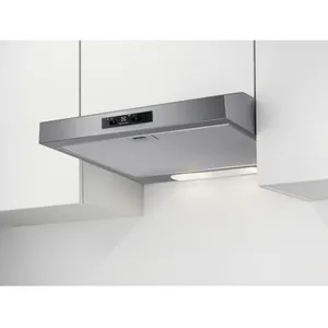 Comparateur de prix : ELECTROLUX Hotte visière 60 cm 272 m3/h silver - EFU216S