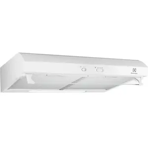 Comparateur de prix : Electrolux - hotte visière 60cm 65db 272m3-h blanc - lfu226w