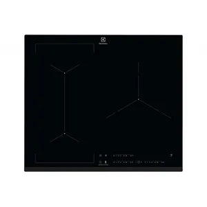 Plaque Induction - Electrolux - DIV63340BK - 59cm - 3 Foyers - Noir pas cher