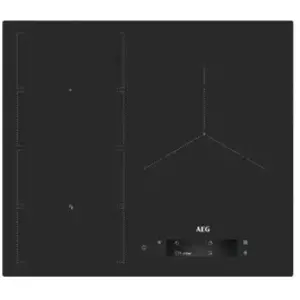 AEG AEG IAE63851IB Table de cuisson à induction Anthracite - 3 foyers pas cher