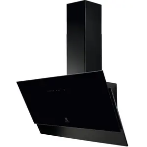 Hotte Murale Inclinée Vitrée 90cm InoSense (DA9-865) • Kit-M