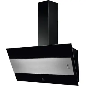 Comparateur de prix : Electrolux Hotte Cheminée coudée Electrolux Serie 600 LFV319Y - Noir