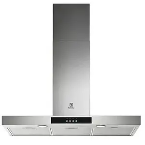 Comparateur de prix : Hotte décorative murale 90cm 68db 600m3/h inox - lft429x - ELECTROLUX