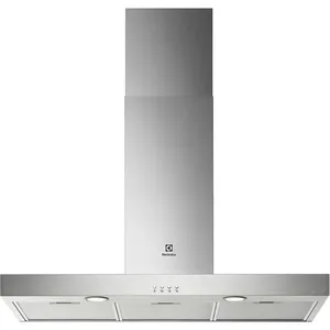 Electrolux Hotte Cheminée plate Electrolux Serie 600 EFTF19X - Acier inoxydable pas cher