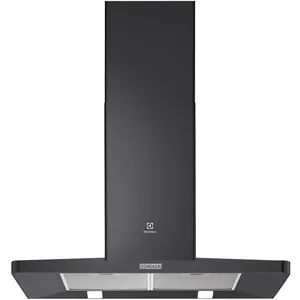 Comparateur de prix : Electrolux - hotte décorative murale 90cm 603m3/h noir - eff90462ok TU