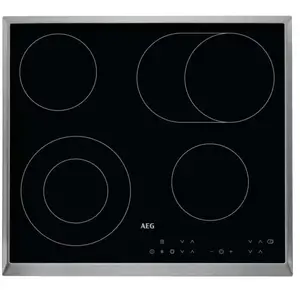 Aeg Plaque Vitrocéramique Serie 3000 Hk634060xb 60 Cm 4 Feux pas cher
