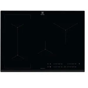 Comparateur de prix : Table de cuisson induction 71cm 4 feux 7350w noir Electrolux EIV734