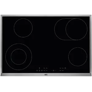 AEG HK834060X-B table de cuisson 80 cm /Single-Control, table de cuisson - 4 foyers pas cher