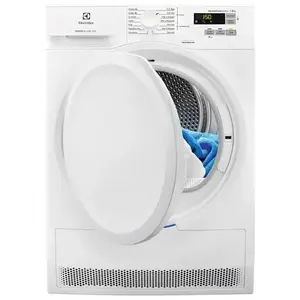 Comparateur de prix : Electrolux Sèche-linge pompe à chaleur avec condenseur 60cm 8kg, blanc EW7H5829SB