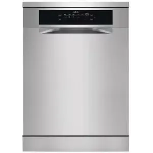 Dishwasher AEG FFB74707PM Steel 60 cm pas cher