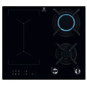 Comparateur de prix : Electrolux - table de cuisson mixte 59cm 4 feux noir - kdi641723k TU
