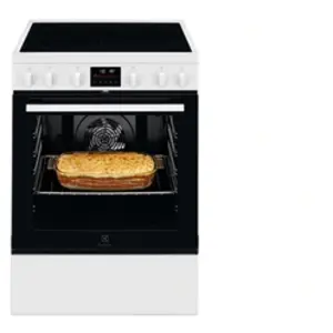 Comparateur de prix : Electrolux - cuisinière vitrocéramique 73l 4 feux blanc - lkr64890aw TU