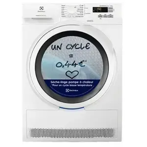 Sèche-linge pompe à chaleur ELECTROLUX 59,6cm, 4779355 pas cher