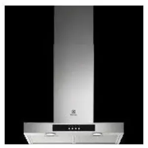 ELECTROLUX Hotte décorative 60 cm inox débit max 600 m3/h - EFTD26X pas cher