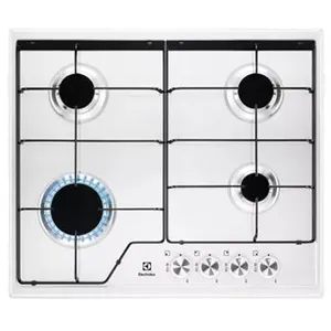 Table gaz ELECTROLUX KGS6424W blanc pas cher