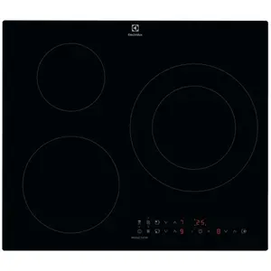 Electrolux - table de cuisson à induction 60cm 3 feux - ide6342kc TU pas cher