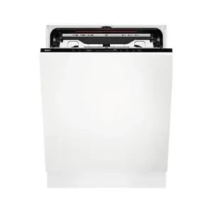 AEG - Lave-vaisselle 2, FSE73727P, gris, L:59.6cm, H:81.8cm, P:55cm, C... pas cher