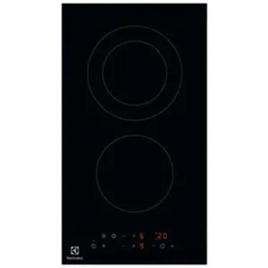 Electrolux Electrolux Domino LHR3233CK Vitrocéramique Noir - 2 foyers pas cher