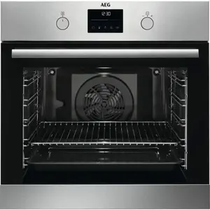 AEG Four électrique - AEG - BPB331161M - Pyrolyse - 49 kg - Auto-nettoyage pas cher