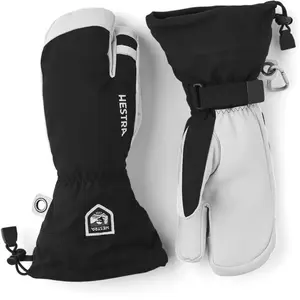hestra Army Leather Heli 3 Gants de ski à 3 doigts pour homme , Homme, Schwarz, 8Vendu paramazon