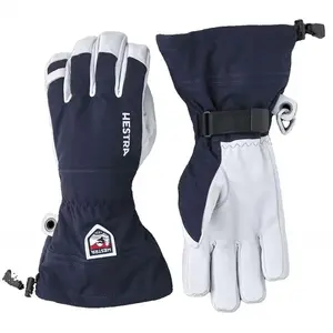 Hestra - Army Leather Heli Ski 5 Finger - Gants taille 7, bleuVendu paramazon
