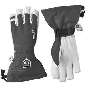 Hestra Army Leather Heli Ski - Gants ski Grey 10