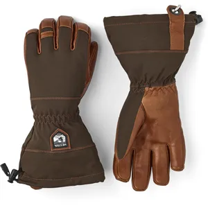 Hestra - Gants de ski en cuir - Glove Hunters Gauntlet Czone Dark Forest  en Cuir - Taille 7 - MarronVendu paramazon