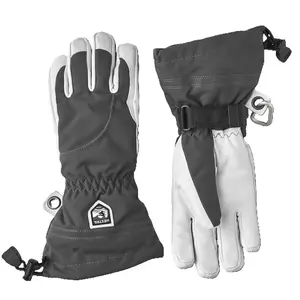 Hestra Heli Ski - Gants ski femme Grey / Offwhite 7 pas cher