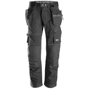 Snickers 69020404150 FlexiWork Pantalon de travail avec Poches Holster Taille 150 NoirVendu paramazon