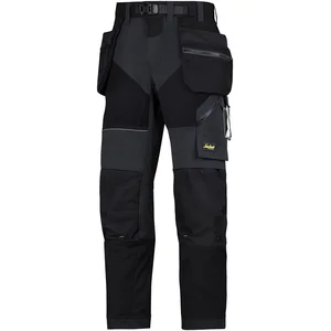 Snickers 69020404046 FlexiWork Pantalon de travail avec Poches Holster Taille 46 NoirVendu paramazon