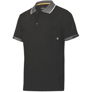 Snickers 27240400006 AllroundWork 37.5 Polo Taille L Noir pas cher