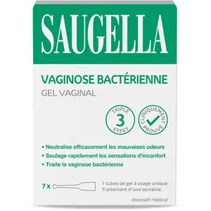 Comparateur de prix : SAUGELLA Traitement Gel Vaginose Bactérienne x7 tubes