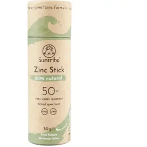 Suntribe Bâton de zinc SPF 50, vert menthe (30 g) pas cher