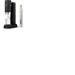 Machine à soda et eau gazeuse AARKE Pack Carbonator 3 Noir mat + CO2