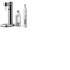 Comparateur de prix : Aarke - Machine à eau gazeuse Carbonator 3 Inox + CO2