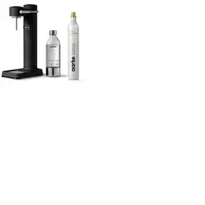 Comparateur de prix : Machine à soda et eau gazeuse AARKE Pack Carbonator 3 Noir mat + CO2