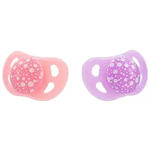 Comparateur de prix : Twistshake Sucette Orthodontique Violet/ Rose +0m Lot de 2