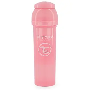 Comparateur de prix : Twistshake Biberon Anti-Colique Rose 330 Ml De Twistshake